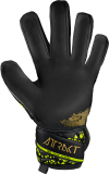 Reusch Attrakt Infinity Finger Support 5470710 7739 schwarz gelb gold back